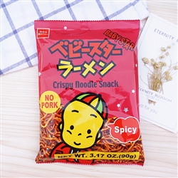 貝貝星辣味零食面40G(日本進口袋)
